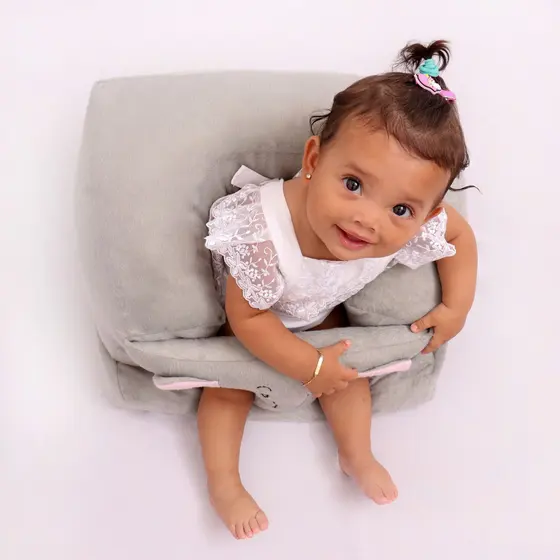 Assento De Bebê Cadeirinha Apoio Confortável Infantil Elefante - Barros Baby Store - Imagem 2