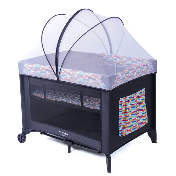 Berco Portátil Desmontável Cercado Sleep Colore Voyage