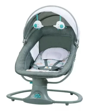 Cadeira de Descanso 18kg Techno Verde Estampada Mastela Ibimboo