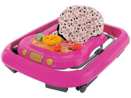 Andador Safari Plus Rosa Tutti Baby - Imagem 4